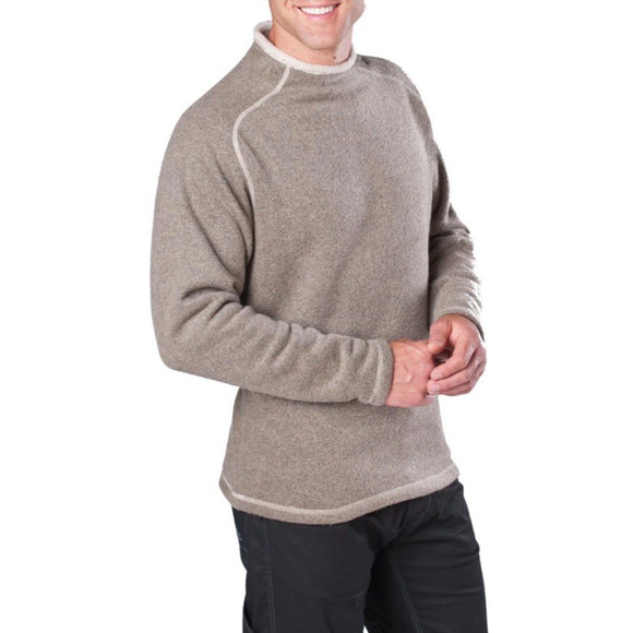 KUHL Alfpaca Fleece Pullover Sweater Mens S Outdoor Hiking Gorpcore Camping - Picture 2 of 15